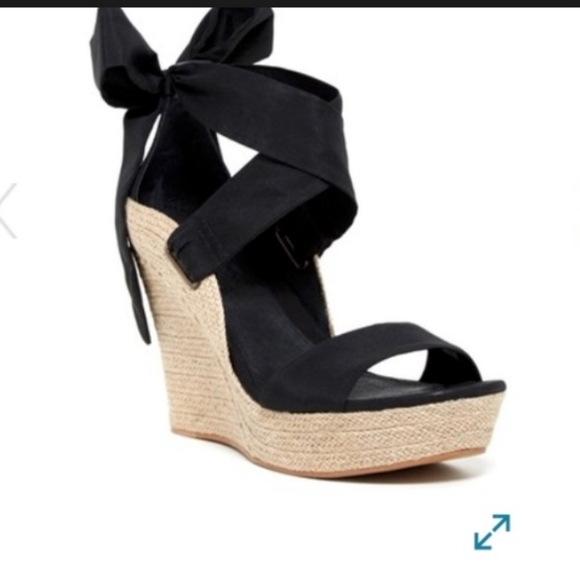 ugg lace up wedges
